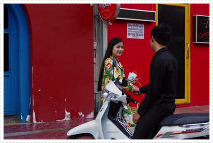 Street scene, Phnom Penh, Cambodia